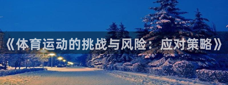 看球通体育官网：《体育运动的挑战与风险：应对策略》